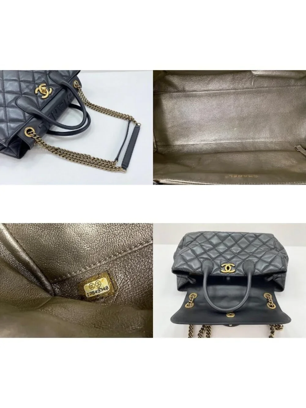 Chanel Handle Quilted Handbag
